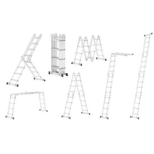 Scara 4x4 articulata din aluminiu cu suport